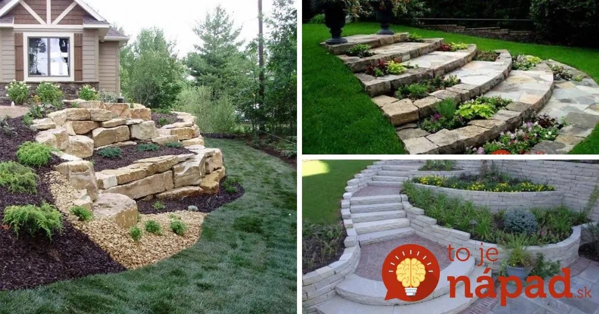 Úžasné kaskádovité záhony z kameňov: 21 krásnych nápadov, ktoré môžu byť ozdobou aj vašej záhrady!