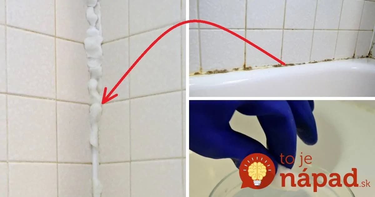 Ako som sa zbavila čiernej plesne v kúpeľni za menej, ako 1 euro: Tip pre všetkých, ktorí sú zúfalí a na pleseň v kúpeľni im nič nezaberá!