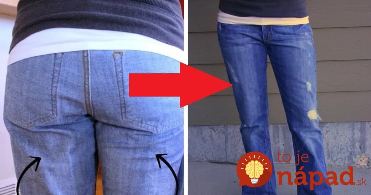 Nesedia vám rifle na stenách či bokoch? Šikovná mamička ukázala perfektný trik, vďaka ktorému vám dokonale sadnú a budú krásne tvarovať postavu!