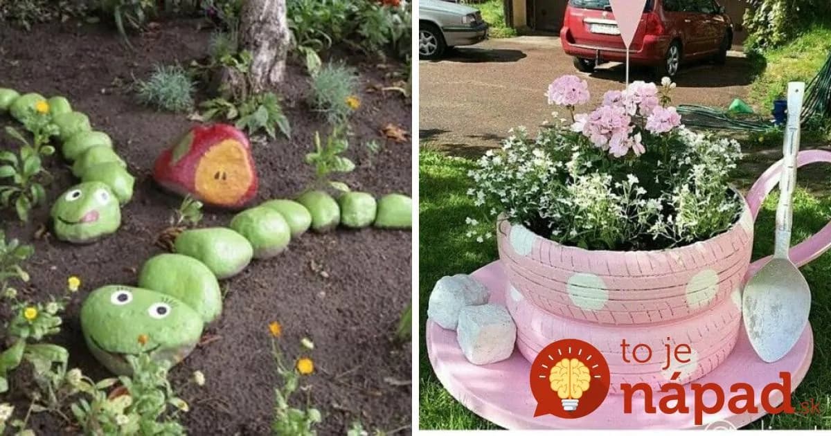 19 utešených nápadov do záhrady, ktoré budú vaše deti milovať!