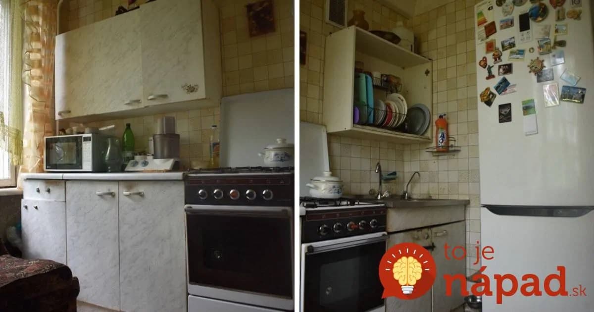 Pri pohľade na mini kuchynku s rozmermi 7 m² jej bolo takmer do plaču: Muž ju poslal na pár dní na dovolenku a zatiaľ pre ňu pripravil ohromné prekvapenie!
