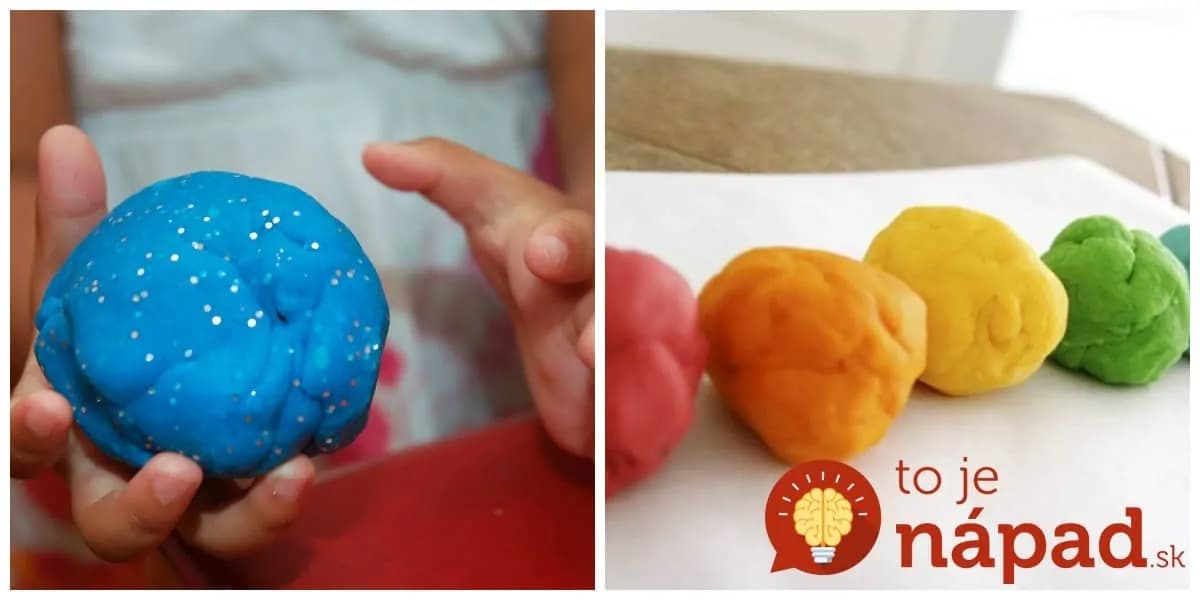 Keď vyskúšate tento recept za 10 centov, plastelínu z obchodu už nikdy nekúpite: Domáca hmota na hranie pre deti, neušpiní oblečenie a je úplne bezpečná!