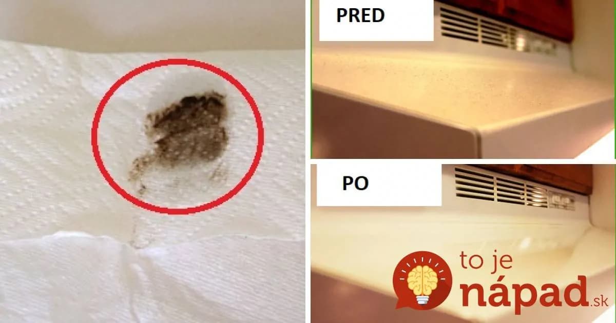 Na digestore na chalupe som mala odpornú lepkavú mastnotu a toto mi zafungovalo úplne zázračne: Stavím sa, že túto vec by ste na mastnotu netipovali!