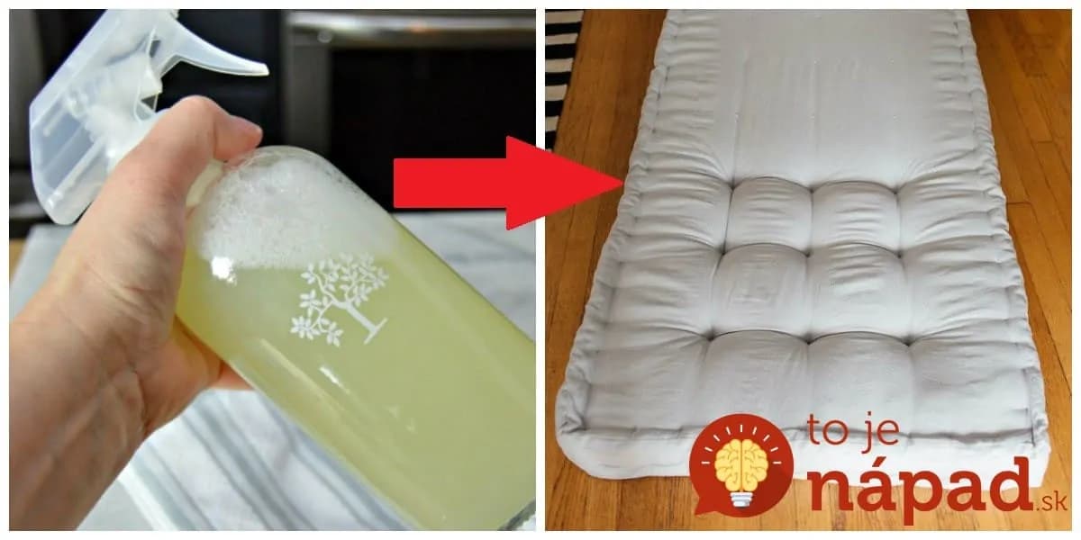 Žiadne pranie ani tepovanie: Stačí len nastriekať na matrace a budú ako nové, funguje aj na staršie škvrny!