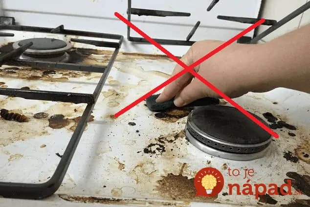 Vykašlite sa na drhnutie, toto je úplne bez roboty: Či máte klasiku, alebo sklokeramicú dosku, funguje na oboje!