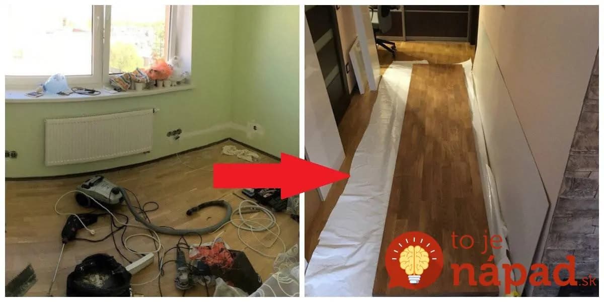 Hnevalo ich, že v byte majú málo úložného priestoru a vždy preplnené skrine: Pozrite sa, ako geniálne využili okná, toto ušetrí miesto aj vám!