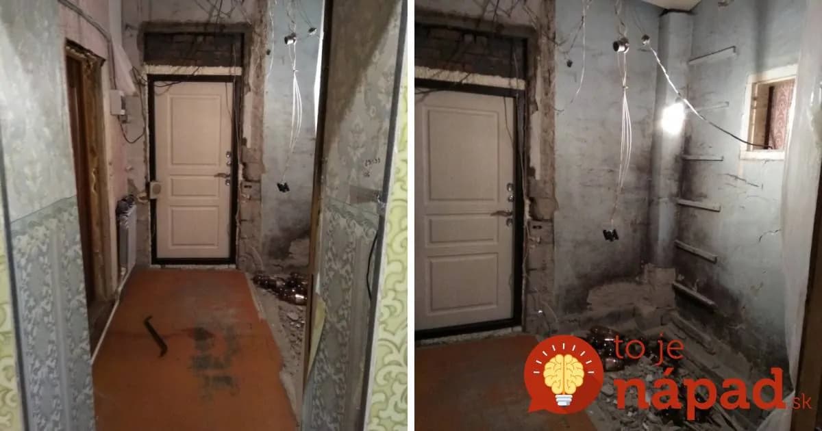 Pre každého, kto sa chystá renovovať: Pozrite, ako títo manželia premenili starú a tmavú chodbu v byte, len pár dní pred sviatkami!