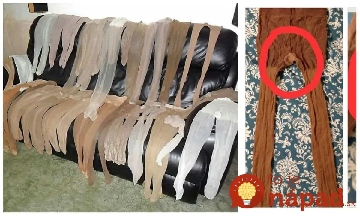 Keď to uvidíte, staré silonky už nikdy neskočia v koši: Neuveríte, čo z nich môžete mať keď odstrihnete túto časť!