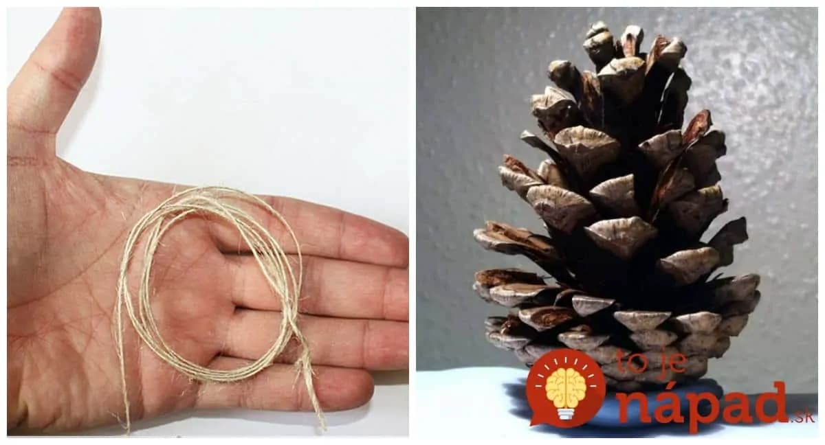 Šikovná Slovenka vyrába krásne vianočné dekorácie ako z obchodu, takmer zadarmo: Stačí jej len motúz, pár šišiek a starý náhrdelník!