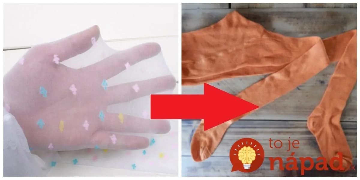Staré pančuchy, z ktorých je dcérky vyrástli nikdy nevyhadzuje: To, čo z nich táto mamička vyrába budú milovať aj vaše deti!