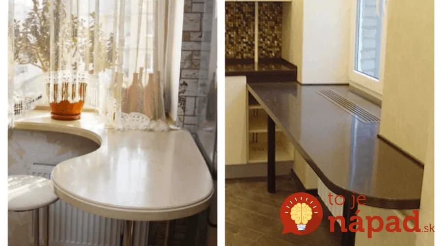 Hnevalo ich, že majú v kuchyni a izbách málo miesta: Pozrite sa, ako geniálne títo ľudia využili priestor okolo okien!