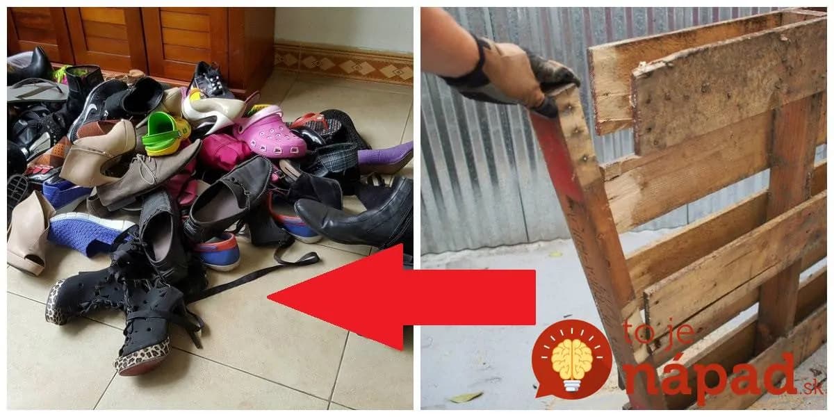 Hnevalo ich, že na chodbe je večne neporiadok: Vzali pár kusov dreva a za lacný peniaz majú toto perfektné riešenie!