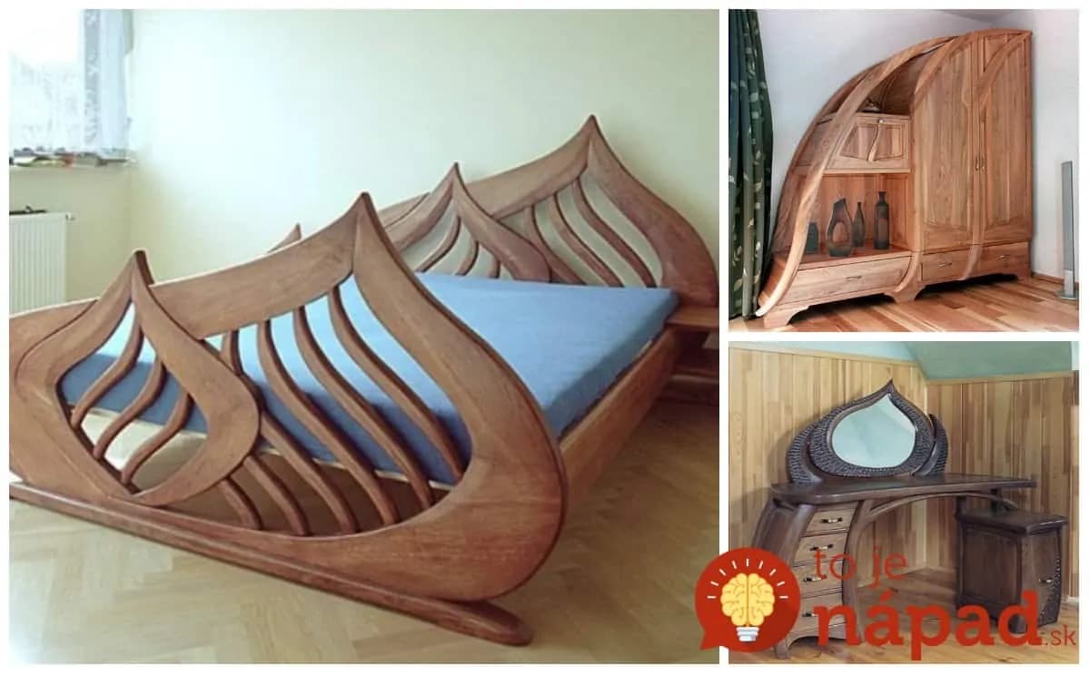 Poľský stolár vyrába vo svojej dielni prenádherný nábytok z dreva: Keď uvidíte tú kuchyňu, ocitnete sa v rozprávke!