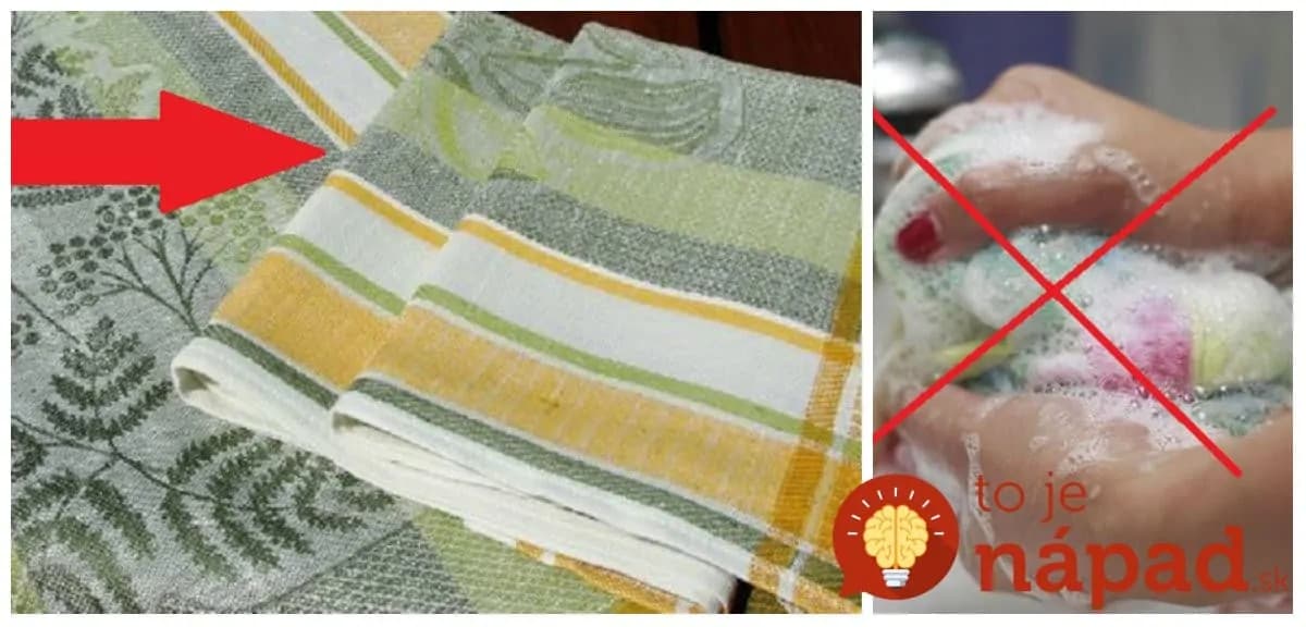 Moja rokmi overená rada, ako odmastiť kuchysnské utierky bez vyvárania a úplne bez práce: Funguje to aj na mastné škvrny na oblečení!