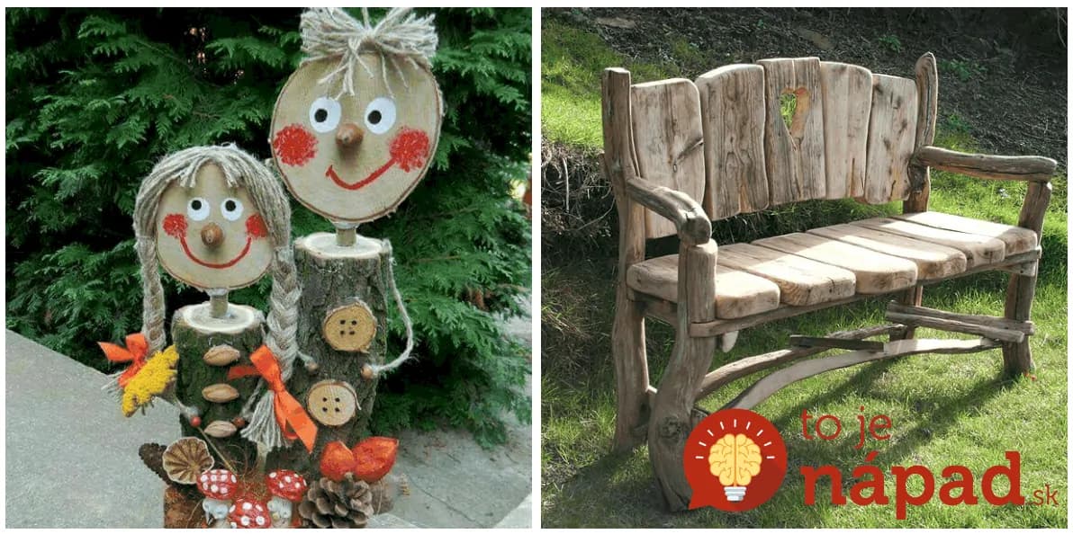 Nestojí to ani cent: 31 geniálnych nápadov, ako si vylepšiť záhradu pomocou odpadového dreva a konárov!