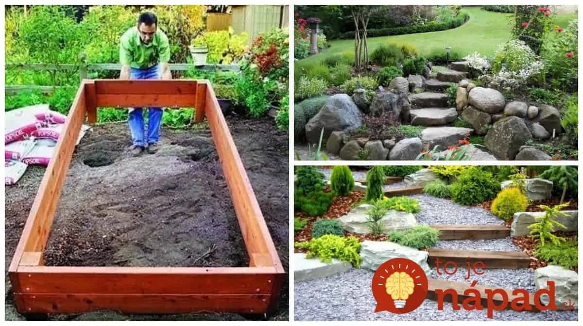 Budú ozdobou vášho pozemku: Úžasné nápady na krásne schody do záhrady!