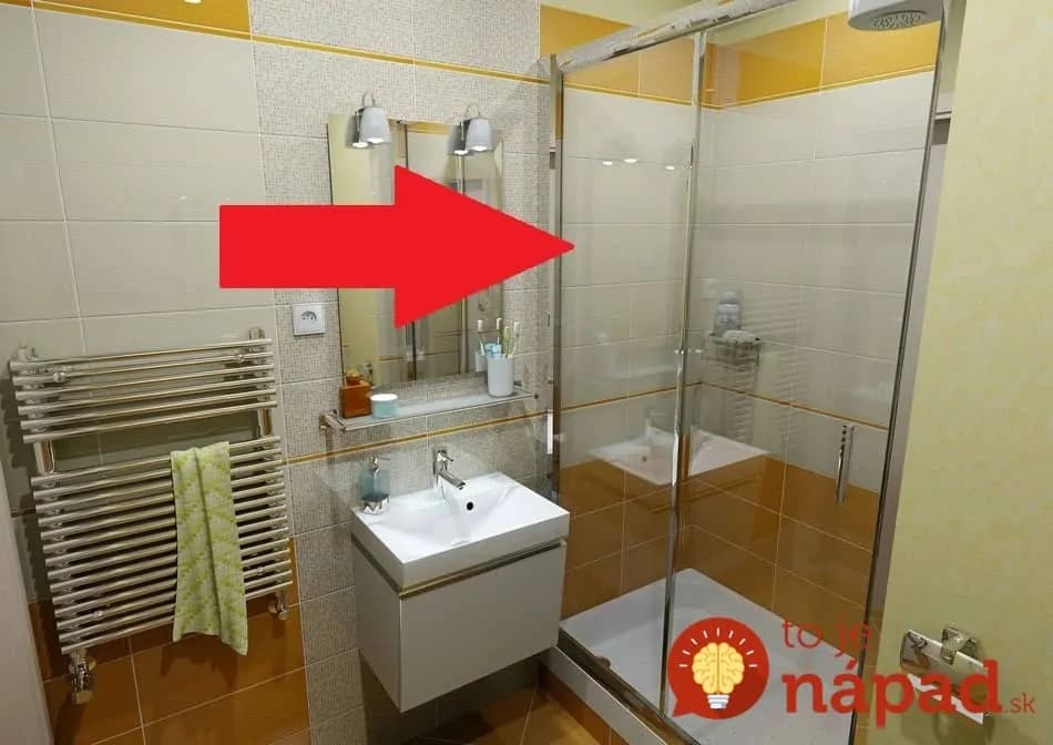 Už dva týždne a na sprcháči ani jedna zaschnutá kvapka: Trik môjho manžela pre každého, komu sa nechce stále drhnúť sklo!