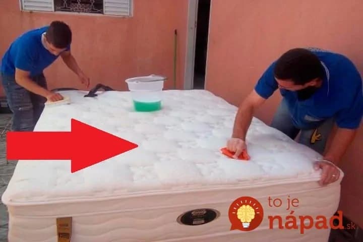 Perfektný trik, ako vydezinfikovať všetky matrace za 1 minútu: A po zatuchnutom zápachu a špine ani stopy!