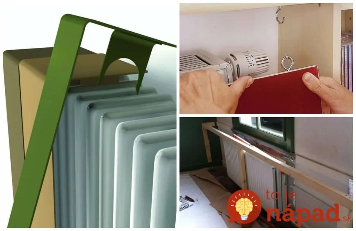 Škaredé radiátory nemusíte vymieňať, toto vyzerá geniálne: Perfektné nápady, ako zakryť staré radiátory v celom byte!