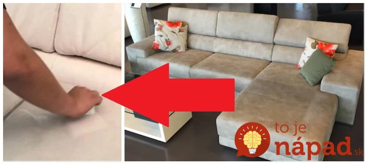 Toto mi zachránilo drahú sedačku, škvrny likviduje na počkanie: Sódu a ocot v tom nehľadajte – najlepšia rada mojej svokry!