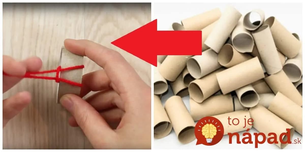 Táto mamička papierové rolky nevyhadzuje, ale každú takto nastrihá: Neuveríte vlastným očiam, čo z nich vymyslela