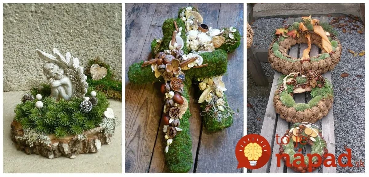 Namiesto vencov z umelej hmoty: 19 krásnych nápadov na spomienkové dekorácie zo šišiek, machu a prírodných materiálov!