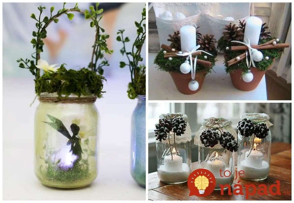 18 krásnych nápadov na doma zhotovené kahance a svietniky, ktoré využijete aj na sviatok všetkých svätých!