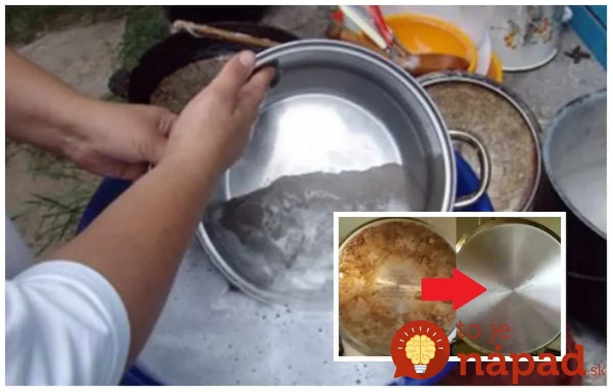 Dokonca aj tie staré hrnca po babke vyzerajú ako nové: To je najlepšia vec, funguje to aj na veľmi znečistené panvice a plechy!
