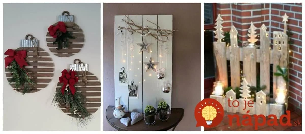 1 paleta a už nemusíte riešiť iné adventné dekorácie: 25 úžasných nápadov, ktoré bude obdivovať každý!