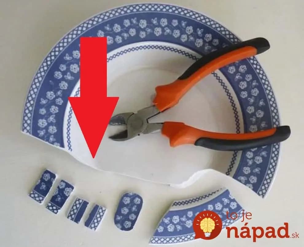 Odkedy som videla nápad tejto ženy, nevyhadzujem prasknuté a rozbité taniere: Pozrite sa na tú krásu, čo z nich môžete mať!