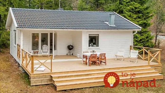 Táto chalúpka pod lesom má len 52 metrov štvorcových: Vo vnútri však nájdete niečo krásne!