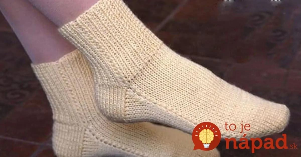 Jednoduchý návod, ako si upliesť krásne ponožky za jeden večer: Žiadne švy, na dvoch ihliciach – najrýchlejšia metóda!