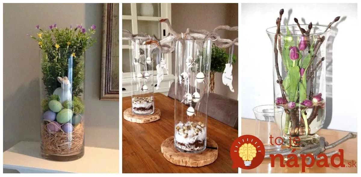 Nevešajte ozdoby len na bahniatka, toto vyzerá úžasne: 21 krásnych dekorácií, ktoré stačí dať do sklenenej nádoby a postaviť na stôl!