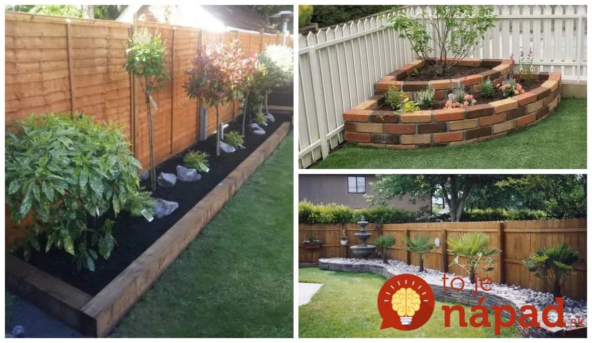 Geniálny nápad, ako využiť priestor a vyzerajú úžasne: 19 inšpirácií na vyvýšené záhony vedľa plota – na zeleninu, stromčeky aj kvety!