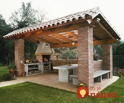 Úžasné altánky a vonkajšie kuchyne: 21 prekrásnych inšpirácií, ktoré využijete celú sezónu!