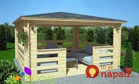 Krajšie nápady sme dávno nevideli: Títo ľudia si postavili altánky z pár kusov vyradených paliet a vyzerajú úžasne!!