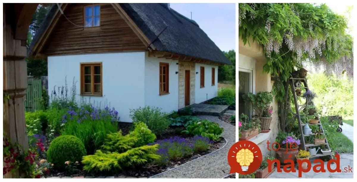 Na vidieku sme našli takéto čarovné záhrady: Nečakajte tuje ani dokonale pokosený trávniky – sú ako z rozprávky!