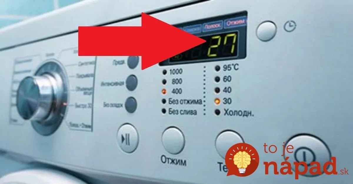 Čo vám chce povedať vaša práčka: Zoznam poruchových kódov rôznych modelov, ktoré uľahčia život každému majiteľovi!