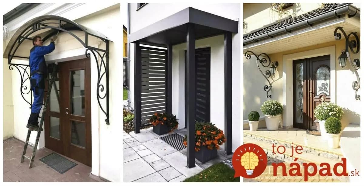 18 výborných nápadov, ako vyriešiť zastrešenie vchodu do domu: Praktické a veľmi pekné nápady z ktorých si vyberie každý!