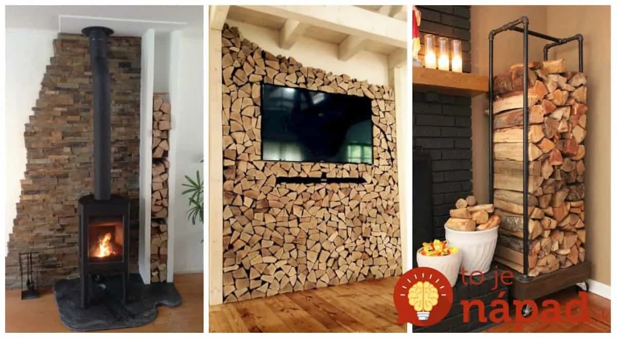 Úžasné nápady, ako uložiť palivové drevo v interiéri: 17 inšpirácií, ktoré skrášlia každý jeden byt!