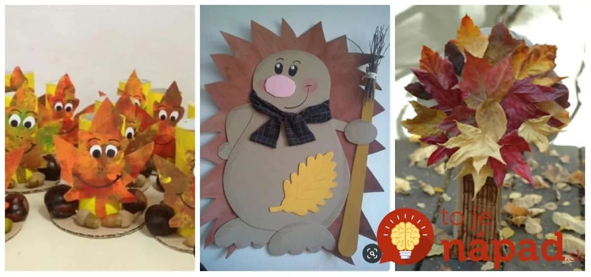 Len kus kartónu a nožnice: 17 nápadov na prekrásne jesenné dekorácie z kartónu – toto si deti zamilujú!