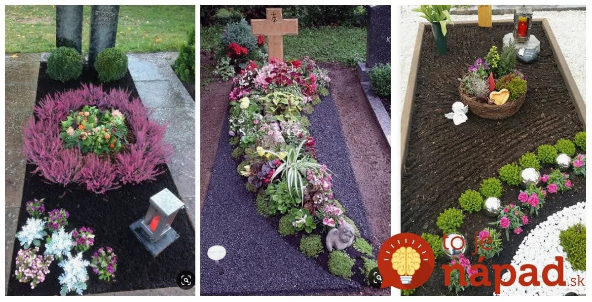 Zabudnite na vence z umelej hmoty, toto je decentné a prekrásne: 21 krásnych inšpirácií, ako upraviť hroby nielen na Dušičky!
