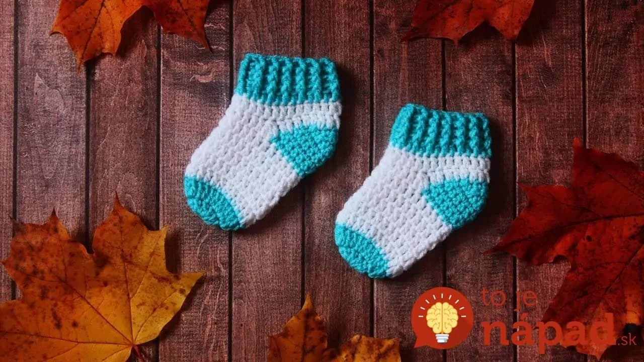 Jednoduchý návod, ako uháčkovať krásne papučky bábätká za jeden večer: Naučíte sa pliesť úplne od nuly – zvládne to aj začiatočník!