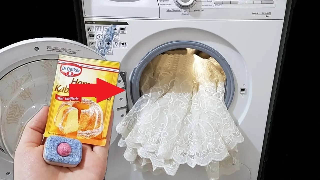 Drahé prášky z obchodu už nekupujem, vďaka rade mojej susedy mám záclony ako nové: Toto hoďte do bubna a sú ako nové – vyjde to na centy!