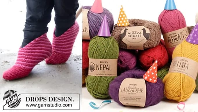 Úžasné papučky od DROPS Design: Kompletný podrobný návod!