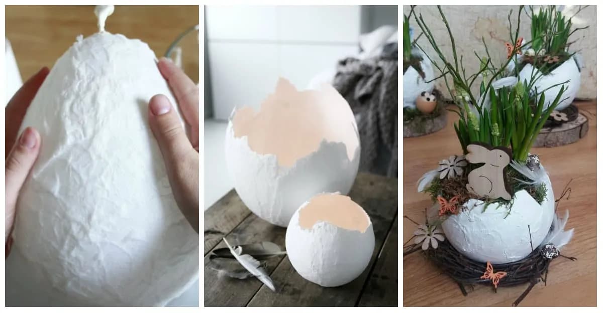 Vezmite len obyčajný balón, papier a lepidlo: Na druhý deň máte na stole prekrásnu dekoráciu na jarné mesiace!