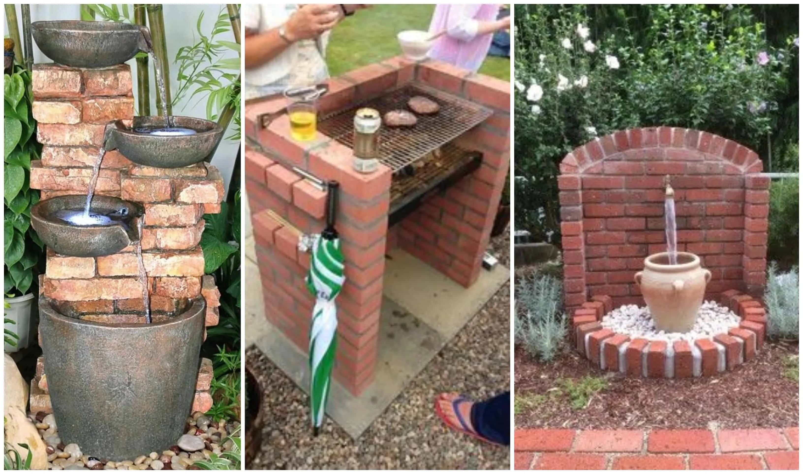 Vzali staré tehly, z ktorých následne vytvorili úžasné záhradné dekorácie, ktoré vydržia aj niekoľko rokov!