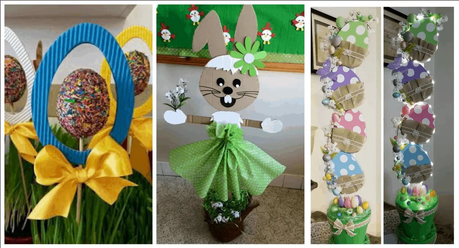 Len kartón a nožnice: 13+ nápadov na prekrásne jarné dekorácie – toto si deti zamilujú!