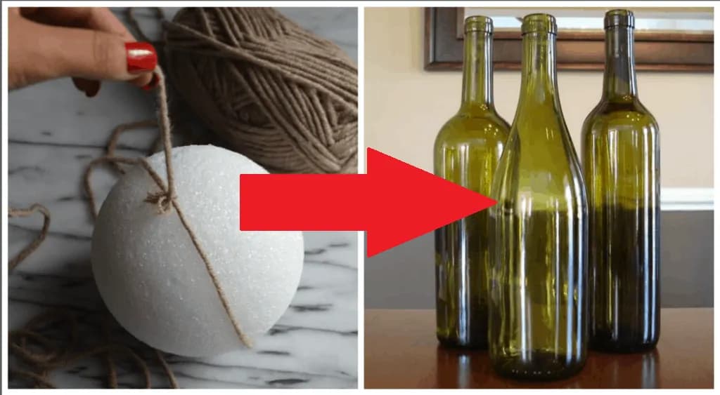 Zobrala len guľu z polystyrénu, motúz a prázdnu fľašu: Neuveríte vlastným očiam, čo z toho môžete mať za pár minút!