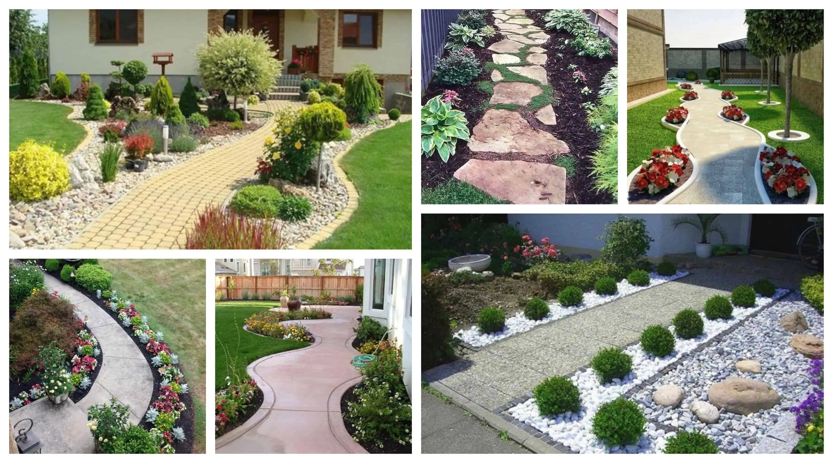 17+prekrásnych nápadov, ako upraviť záhradné chodníky: Toto vykúzlite na záhrade pomocou kvetov, kamienkov a zelene!